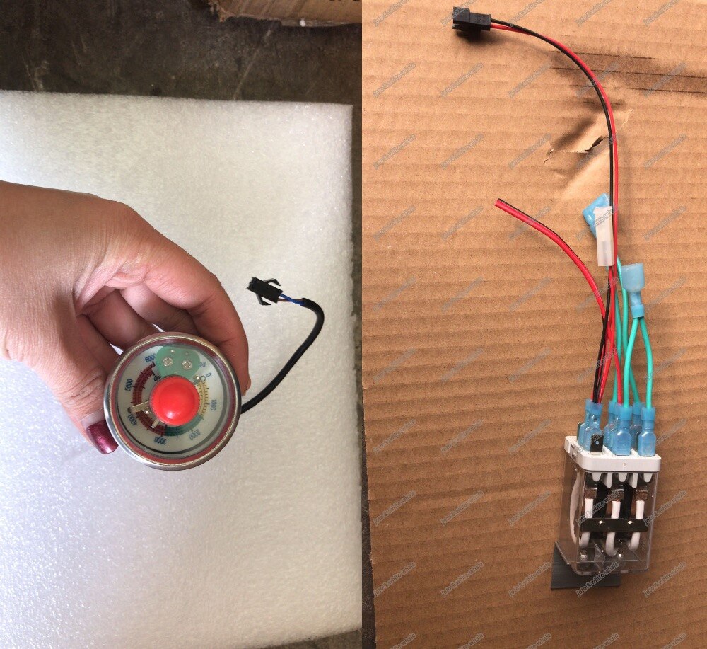 Yongheng Air Compressor adjustable gauge with relay