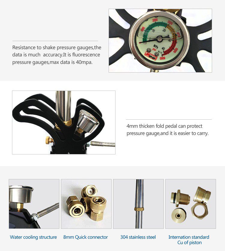 PCP Hand Pump 300 Bar