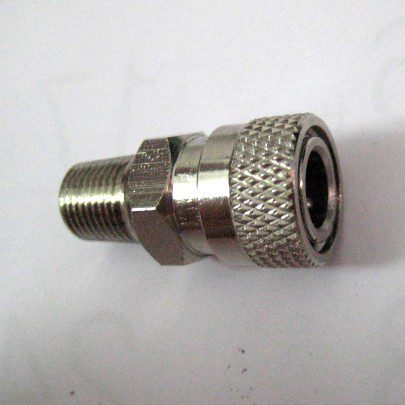 Paintball PCP Stainless Steel Female Quick Disconnect Adapter 1/8 NPT Connector 