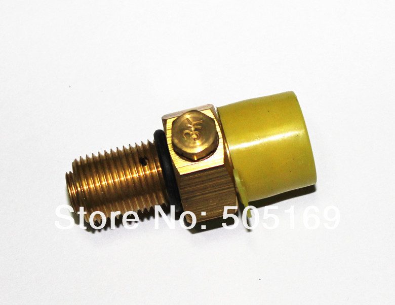 New Paintball Co2 Tank Copper Pin Valve Replacement Head 20oz 16oz 12oz or 9oz 