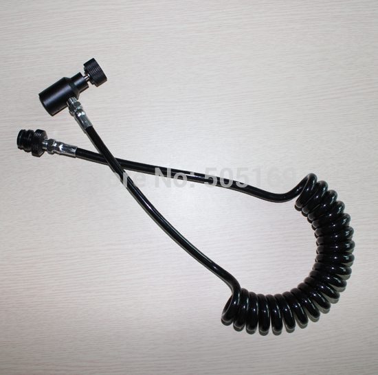 PCP Paintball Coiled Remote Hose