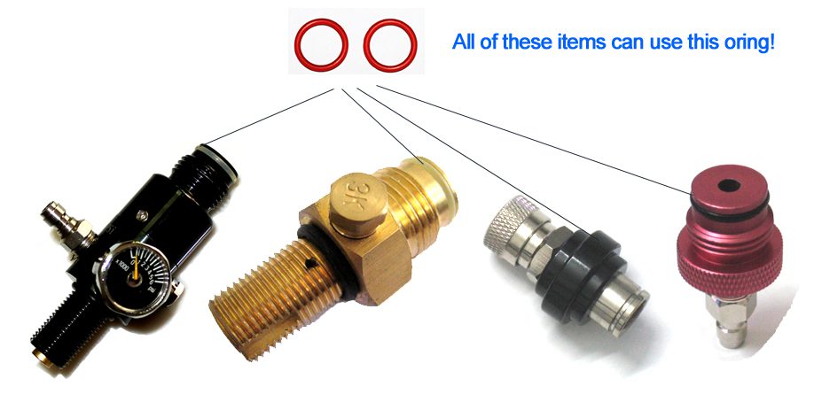 PCP Paintball accessories High Strength Polyurethane O-rings