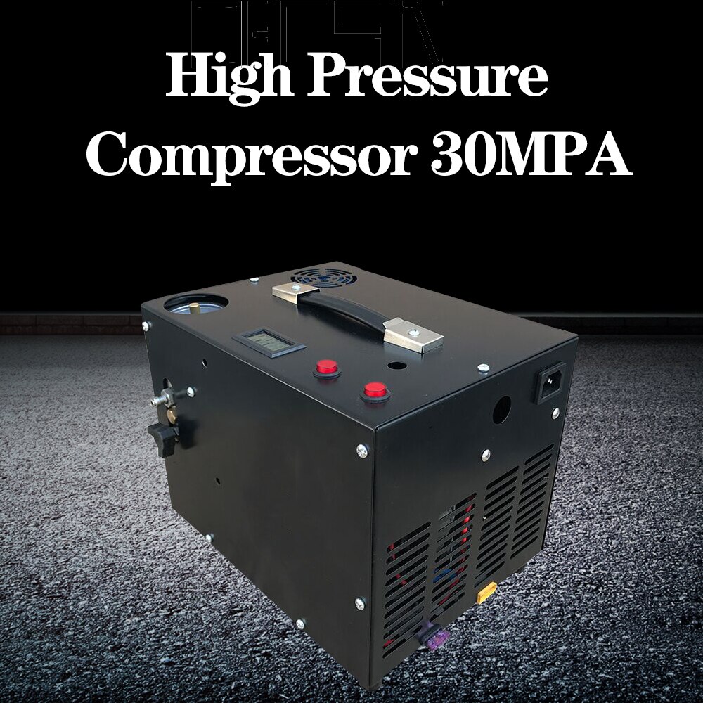 2020 new PCP air gun Inflatable Portable Pcp Air Compressor 12v Mini Scuba diving Compressor 4500psi 300bar 30mpa 12v/220v/110v