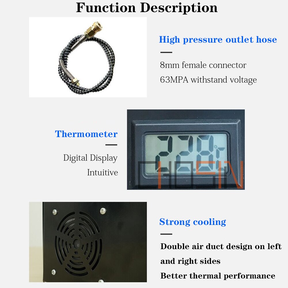 2020 new PCP air gun Inflatable Portable Pcp Air Compressor 12v Mini Scuba diving Compressor 4500psi 300bar 30mpa 12v/220v/110v