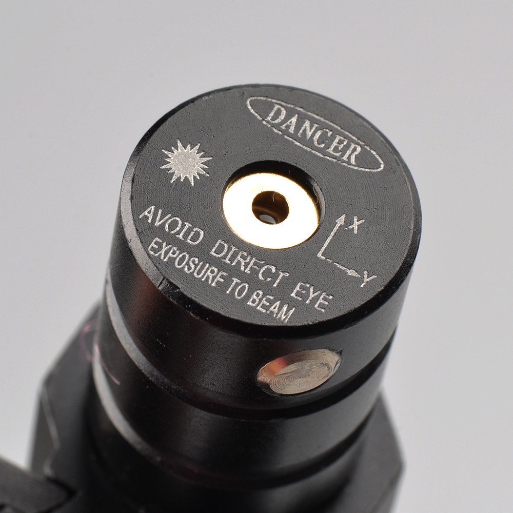 US Small Red Dot Laser Sight with 50-100 Meters Range 635-655nm for Pistol Adjustable 11mm 20mm Picatinny Rail