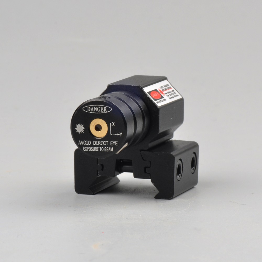US Small Red Dot Laser Sight with 50-100 Meters Range 635-655nm for Pistol Adjustable 11mm 20mm Picatinny Rail