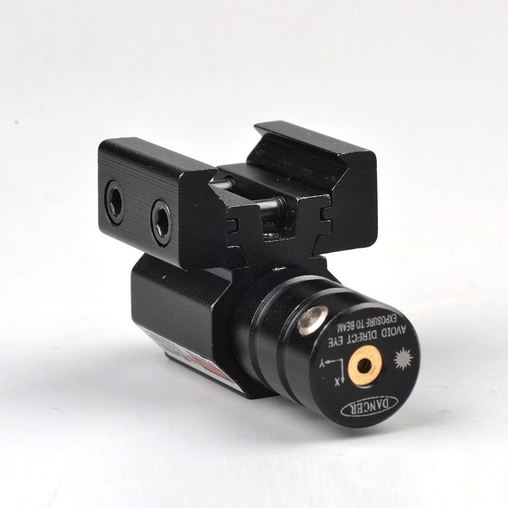 US Small Red Dot Laser Sight with 50-100 Meters Range 635-655nm for Pistol Adjustable 11mm 20mm Picatinny Rail