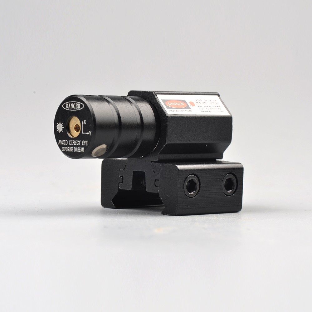 US Small Red Dot Laser Sight with 50-100 Meters Range 635-655nm for Pistol Adjustable 11mm 20mm Picatinny Rail