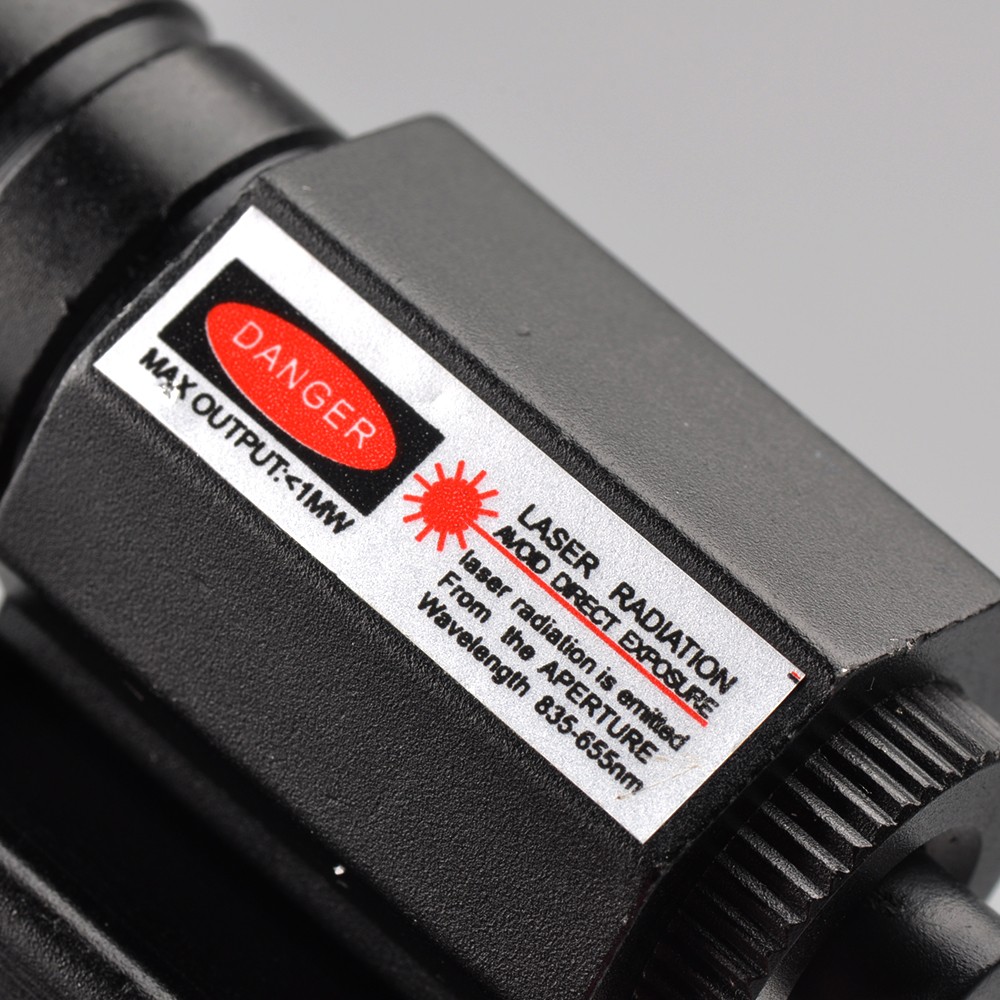 US Small Red Dot Laser Sight with 50-100 Meters Range 635-655nm for Pistol Adjustable 11mm 20mm Picatinny Rail