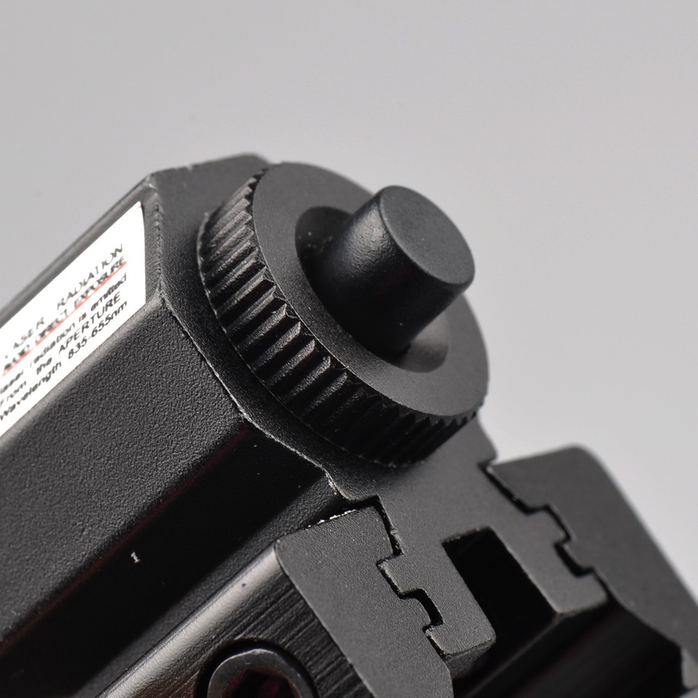 US Small Red Dot Laser Sight with 50-100 Meters Range 635-655nm for Pistol Adjustable 11mm 20mm Picatinny Rail