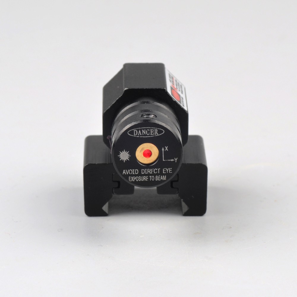 US Small Red Dot Laser Sight with 50-100 Meters Range 635-655nm for Pistol Adjustable 11mm 20mm Picatinny Rail