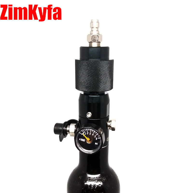 Details about   Paintball Co2 Air Compressed Tank Outlet/Refill Adapter Regulator Adjustable IY 