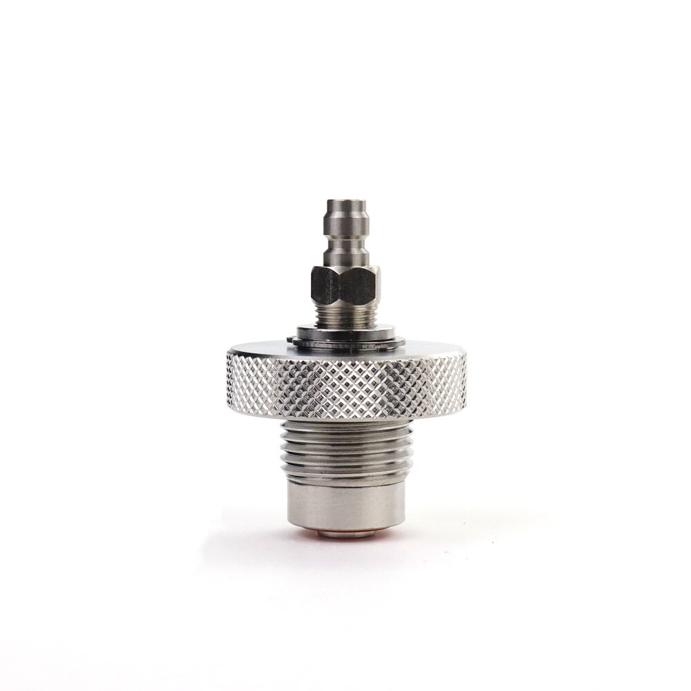 New Paintball Air Gun Airsoft PCP Air Rifle HP Fill Station Stainless Steel 300Bar Din Valve with 8MM Quick Disconnect Male Plug