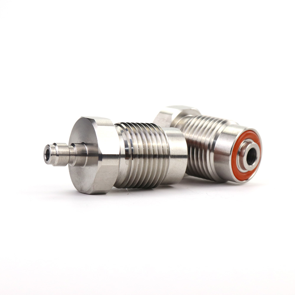 New Paintball Air Gun Airsoft PCP Air Rifle HP Fill Station Stainless Steel 300Bar Din Valve with 8MM Quick Disconnect Male Plug