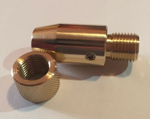 for Crosman 2240-2250 1/2" UNF made of Brass Moderator adapter Muzzle diff 