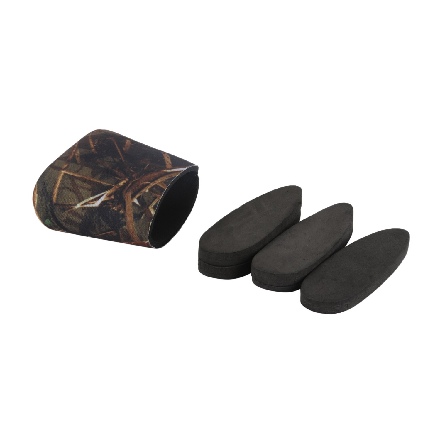 Tourbon Hunting Gun Accessories Recoil Pad Non-slip Adjustable Rifle Shotgun Buttstock Protector Neoprene w/3Pads Adjusted