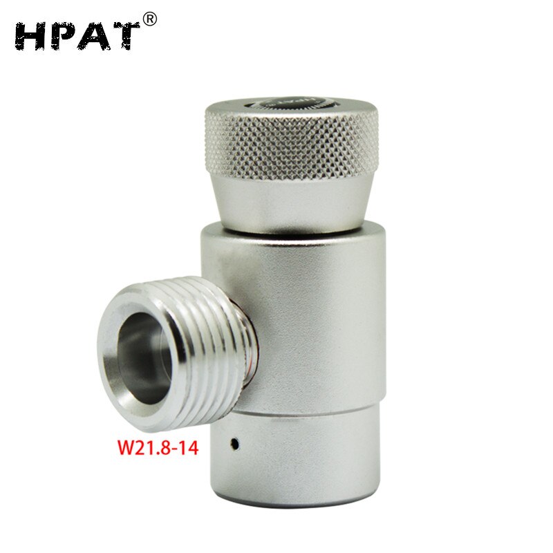 HPAT Refill Adapter Connector Gas Regulator DIN 477 / W21.8-14 for Soda Maker Co2 Tank HPAT Refill Adapter Connector Gas Regulator DIN 477 / W21.8-14 for Soda Maker Co2 Tank