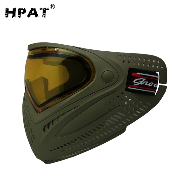 Military Airsoft Mask Paintball Mask with Dye I4 Thermal Lens PCP Mart