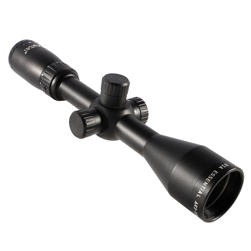 BSA AR 312X44 Hunting Riflescope Side Parallax Mil Dot Reticle