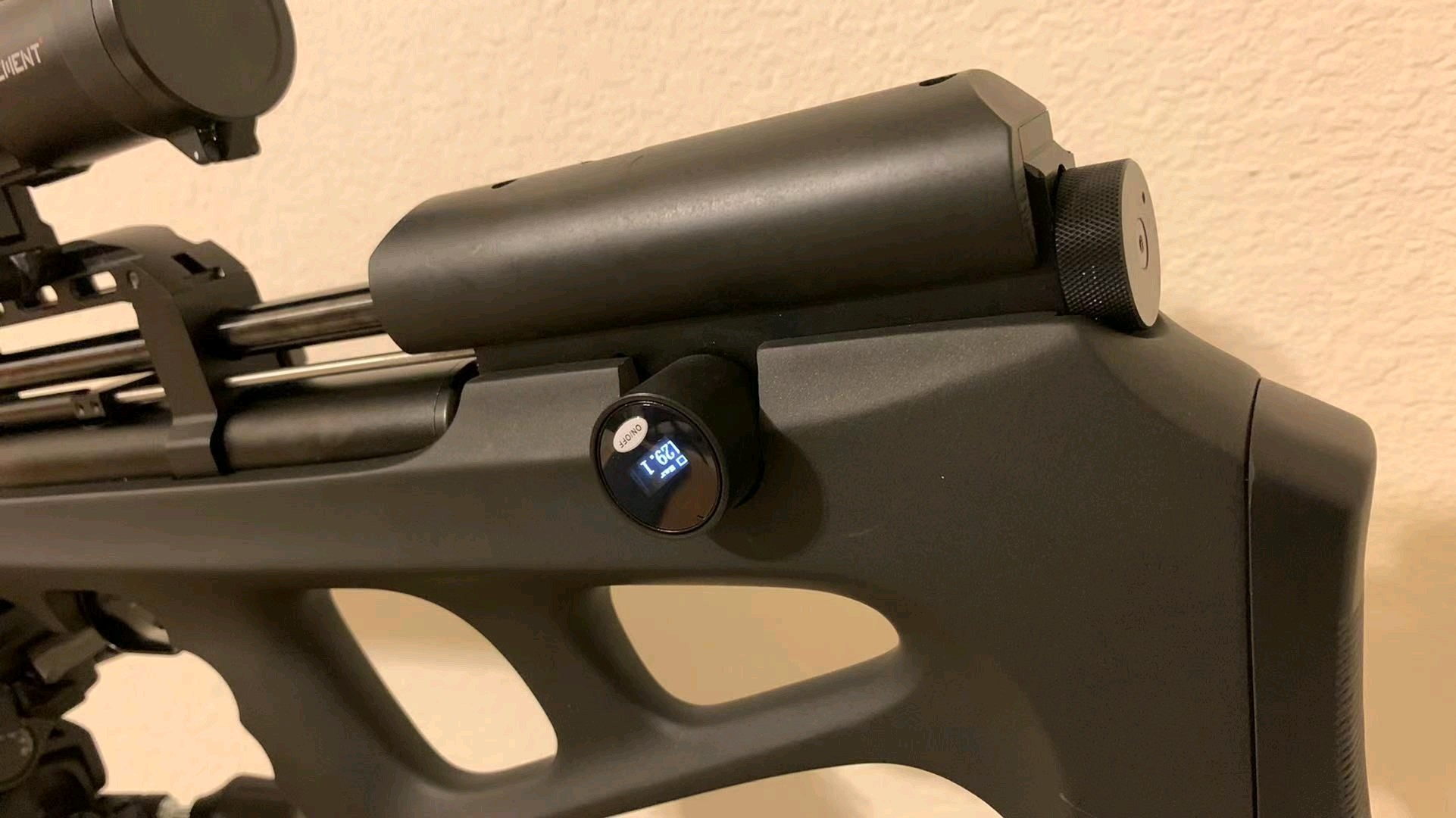 M10x1 Thread Digital Air Pressure Gauge 28mm Dial Manometer 4500PSI For PCP And Paintball