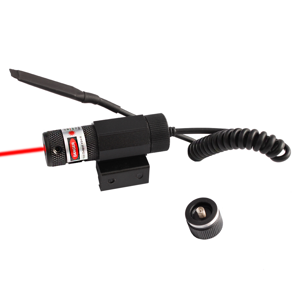 MAGORUI Tactical Mini Red Dot Laser Sight for Picatinny and Rifle with 650nm Adjustable 11mm/20mm Picatinny/Weaver Mount