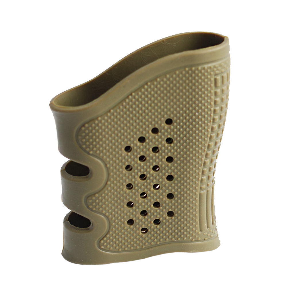 Magorui Tactical Pistol Rubber Grip Anti Slip Glove for Glock 17 19 20 21 22 23 31 32 Tactical Hunting Magazine Accessories