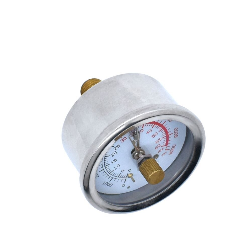 TUXING PCP Air Compressor High Pressure Gauge Adjustable Pressure Gauge Set Pressure Manometer 6000Psi 400Bar Thread M12*1.25 TUXING PCP Air Compressor High Pressure Gauge Adjustable Pressure Gauge Set Pressure Manometer 6000Psi 400Bar Thread M12*1.25