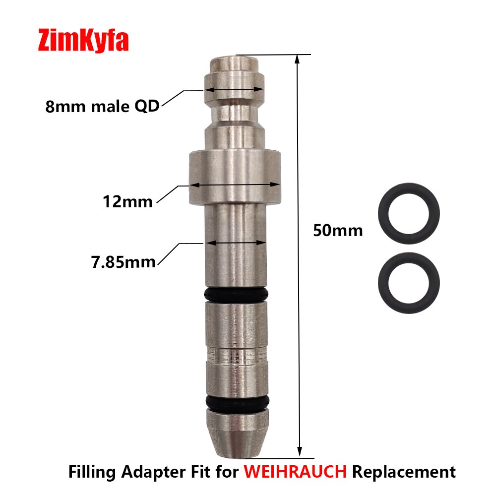 Air Rifle PCP Filling Probe for FX Hatsan,BSA,Webley,SMK Artemis,Cricket,BSA,WEIHRAUCH,Walther Rotex R8 and RM8 Replacement