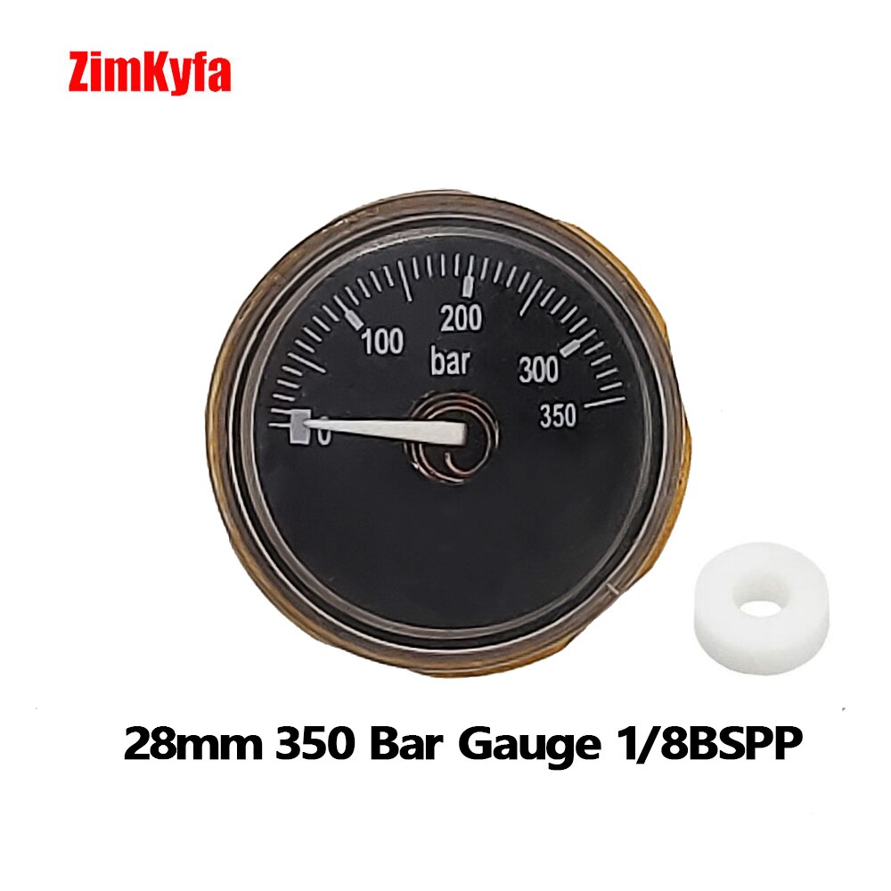 Paintball PCP Air Mini Micro Pressure Gauge Manometre Manometer W/1/8BSPP(G1/8),1/8NPT,M10,M8