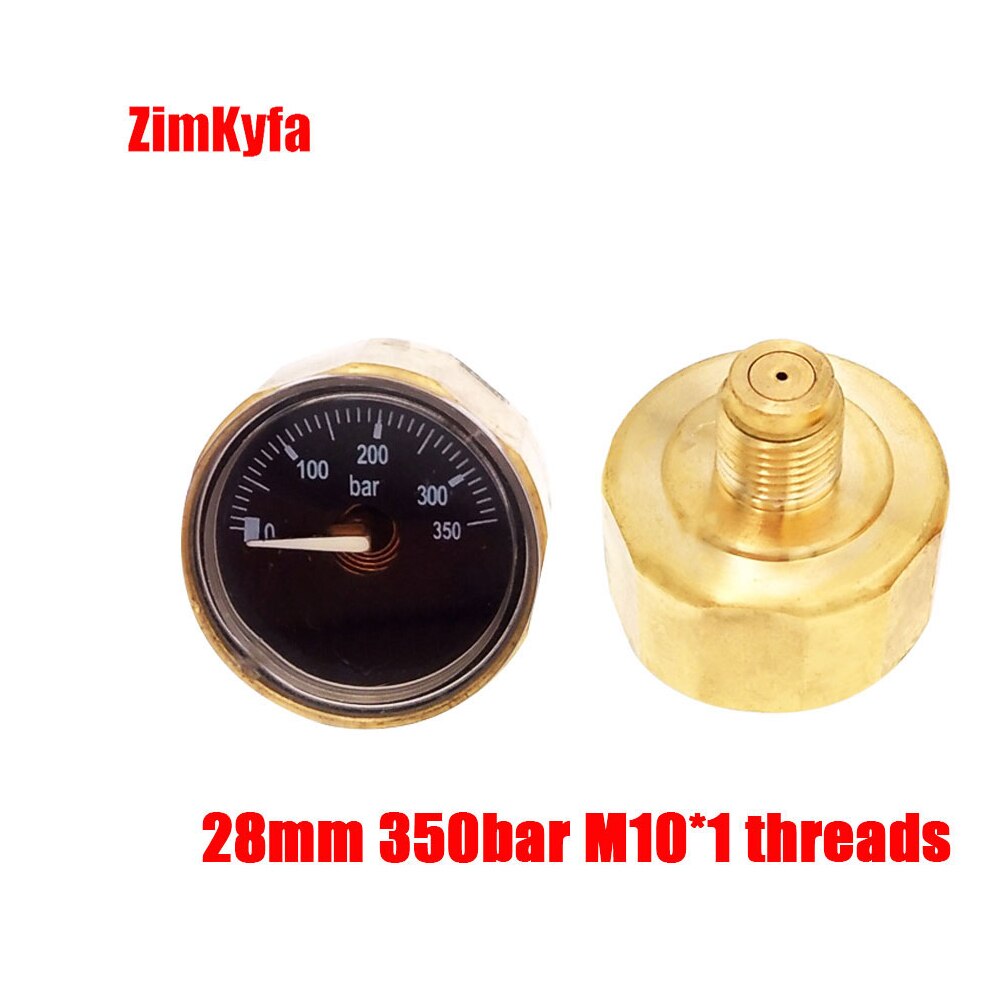 Paintball PCP Air Mini Micro Pressure Gauge Manometre Manometer W/1/8BSPP(G1/8),1/8NPT,M10,M8