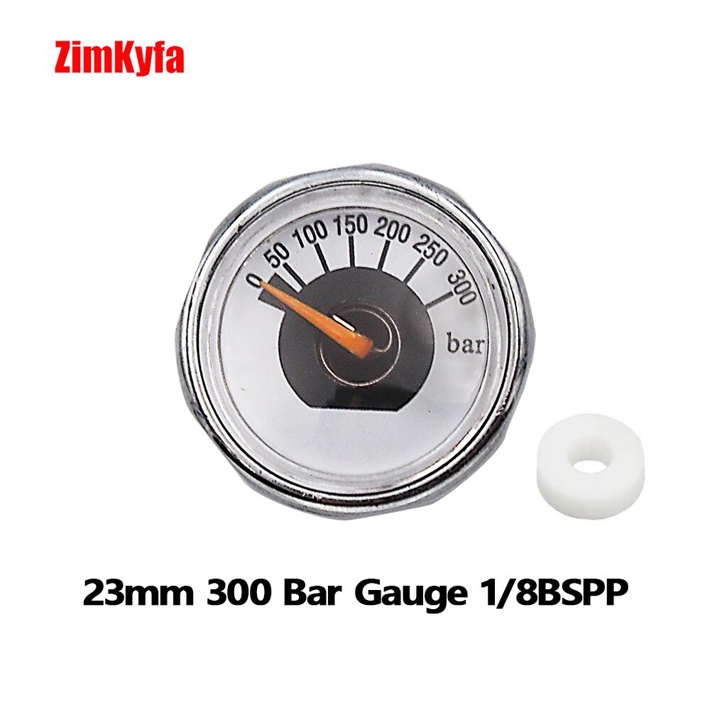 Paintball PCP Air Mini Micro Pressure Gauge Manometre Manometer W/1/8BSPP(G1/8),1/8NPT,M10,M8