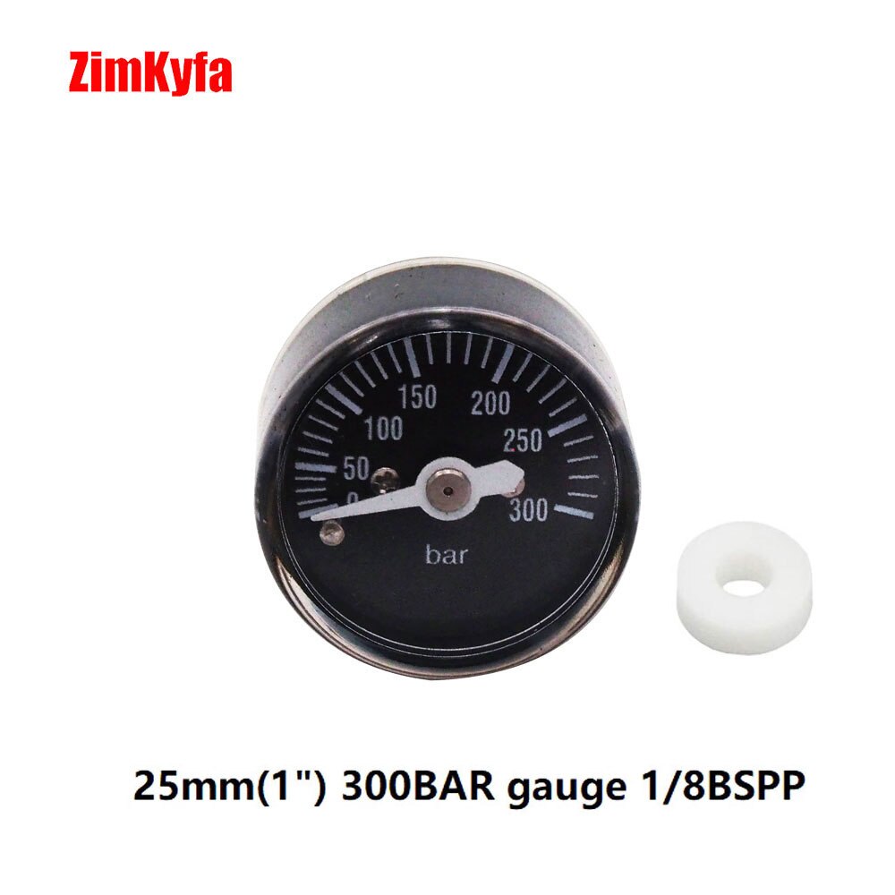 Paintball PCP Air Mini Micro Pressure Gauge Manometre Manometer W/1/8BSPP(G1/8),1/8NPT,M10,M8