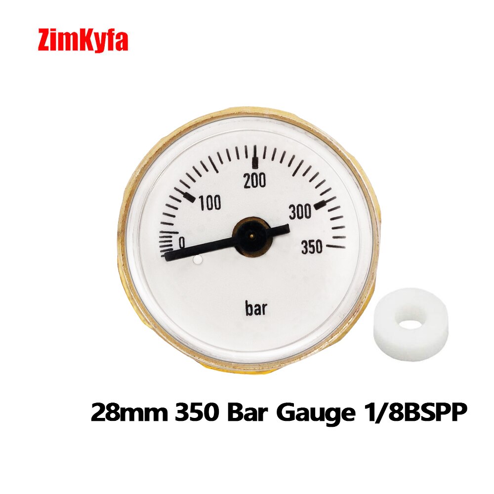 Paintball PCP Air Mini Micro Pressure Gauge Manometre Manometer W/1/8BSPP(G1/8),1/8NPT,M10,M8
