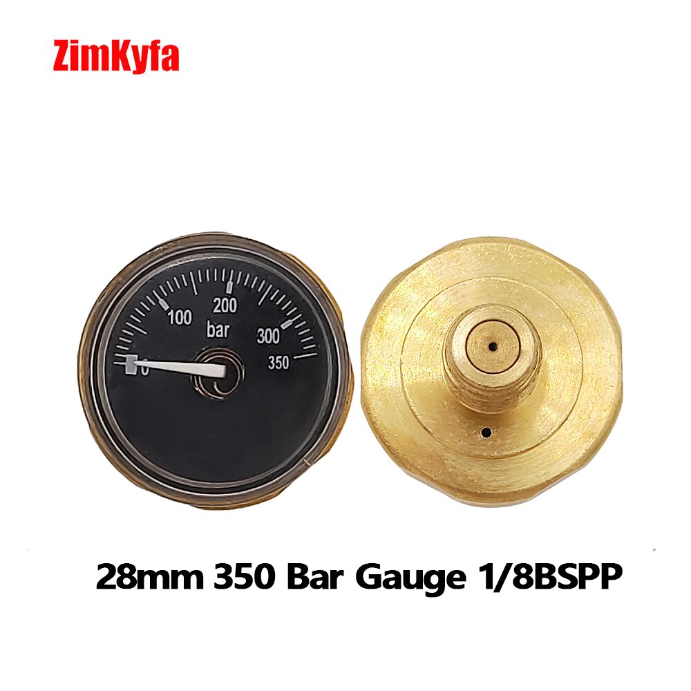 Paintball PCP Air Mini Micro Pressure Gauge Manometre Manometer W/1/8BSPP(G1/8),1/8NPT,M10,M8
