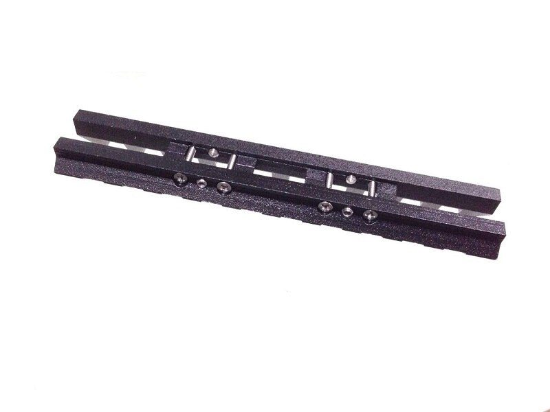 MP-27, Izh-27, MP-153, Rem SPR-453 ventilated rib rail 7mm Weaver-Picatinny mount Steel Black