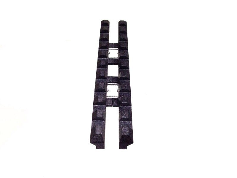 MP-27, Izh-27, MP-153, Rem SPR-453 ventilated rib rail 7mm Weaver-Picatinny mount Steel Black