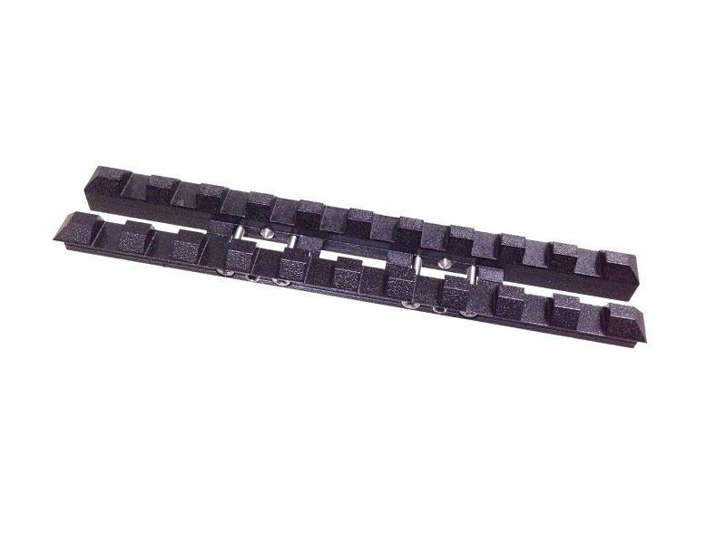 MP-27, Izh-27, MP-153, Rem SPR-453 ventilated rib rail 7mm Weaver-Picatinny mount Steel Black