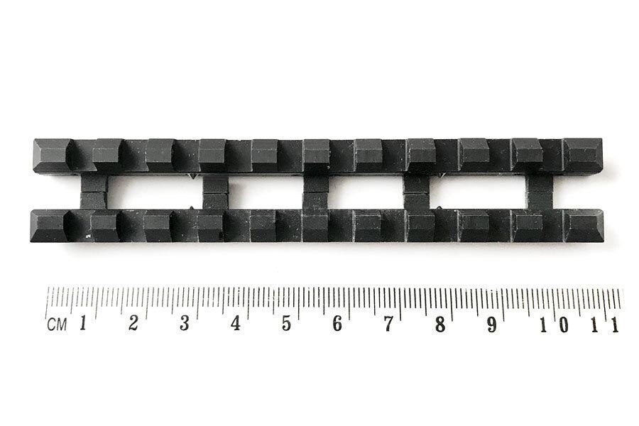 For TOZ-34 Ventilated Rib Rail 8 mm to Weaver Picatinny Mount Adapter Steel Black