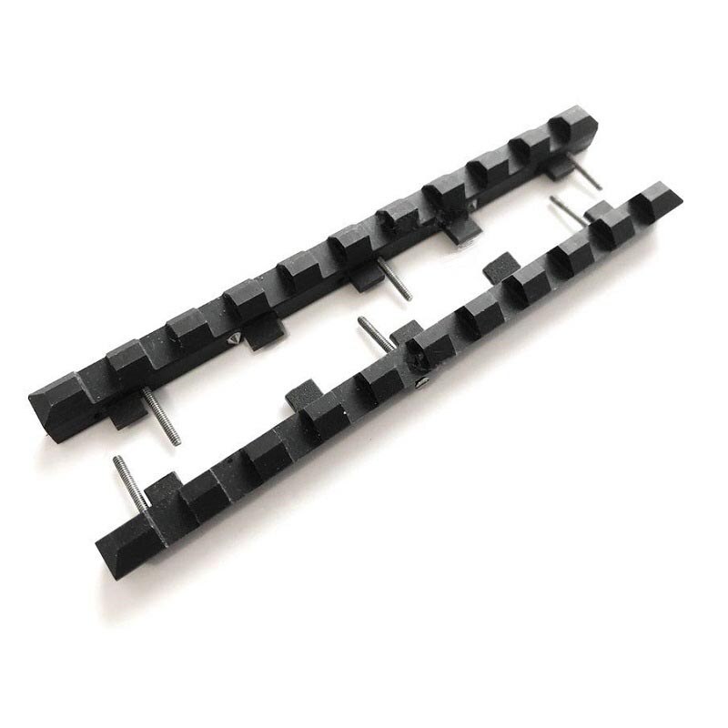 For TOZ-34 Ventilated Rib Rail 8 mm to Weaver Picatinny Mount Adapter Steel Black