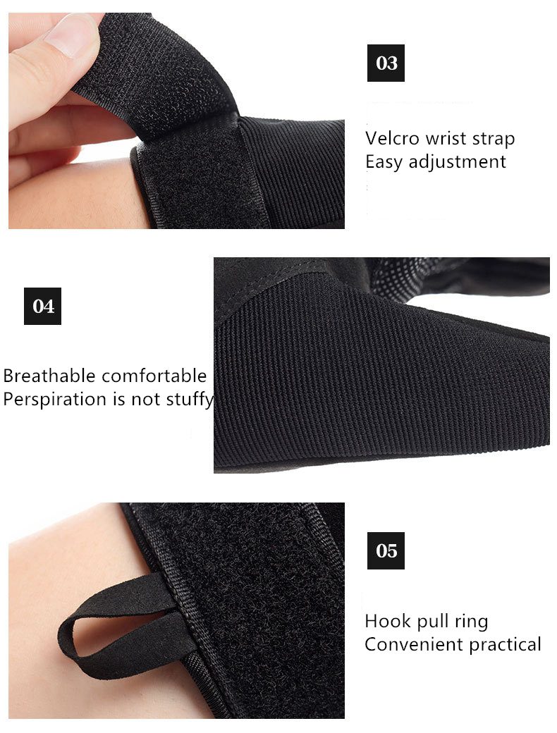 Outdoor Tactical Army Fingerless Gloves Hard Knuckle Paintball Airsoft Hunting Combat Riding Hiking Military Half Finger Gloves