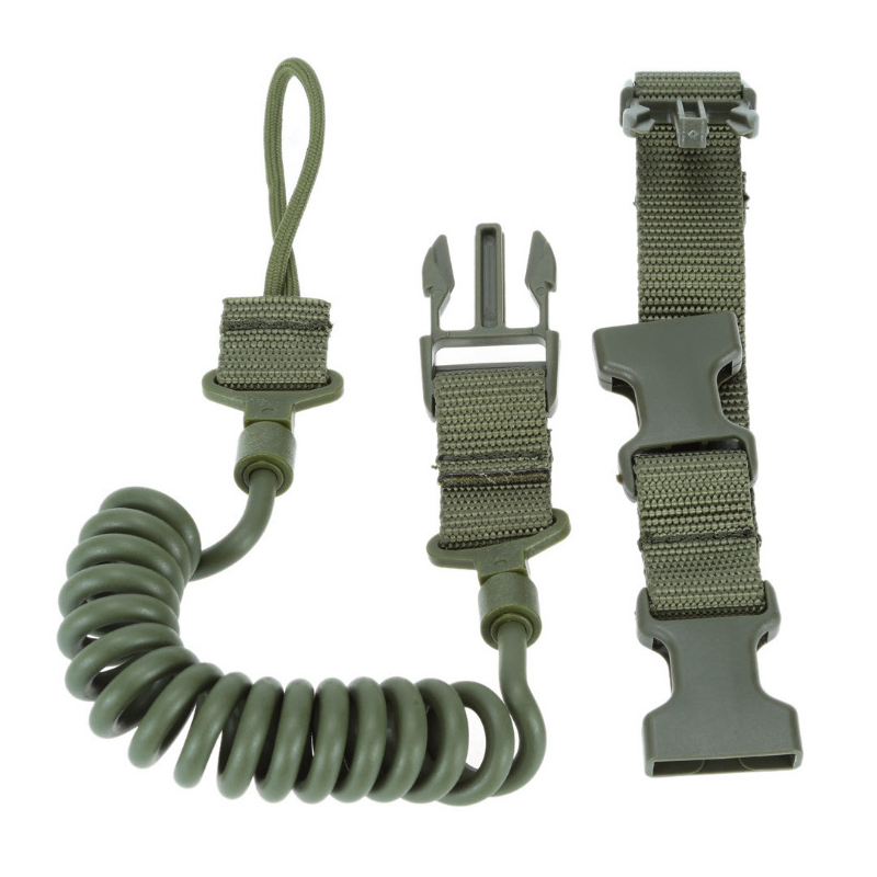 Tactical Two Point Gun Rope Spring Strap Outdoor Anti-lost Airsoft Paintball Shooting Army Military Gun Rope Hunting Accessories