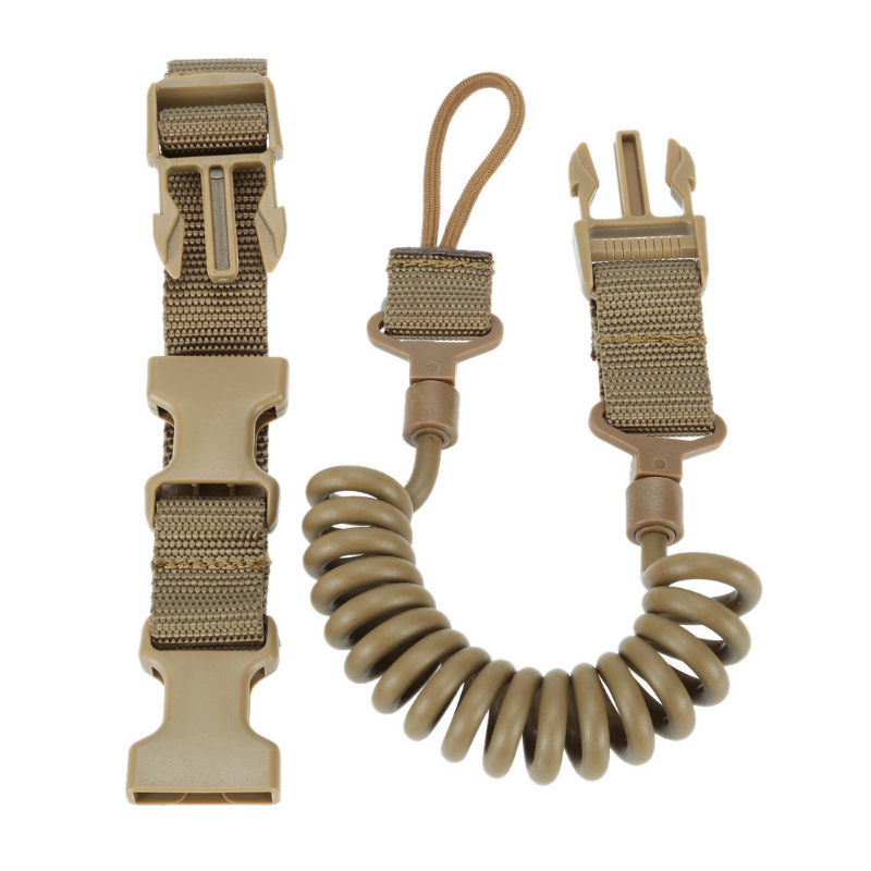 Tactical Two Point Gun Rope Spring Strap Outdoor Anti-lost Airsoft Paintball Shooting Army Military Gun Rope Hunting Accessories