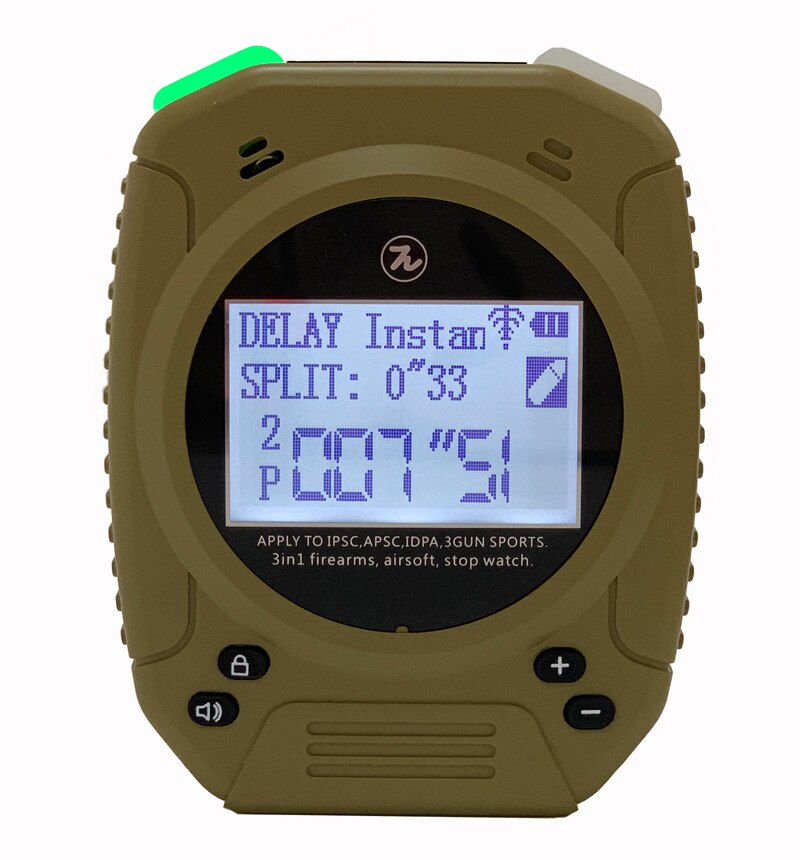 Special Pie Shot Timer for Firearm Airsoft IPSC Training Timer Digital Stopwatch Chronograph Watch Timer Counter