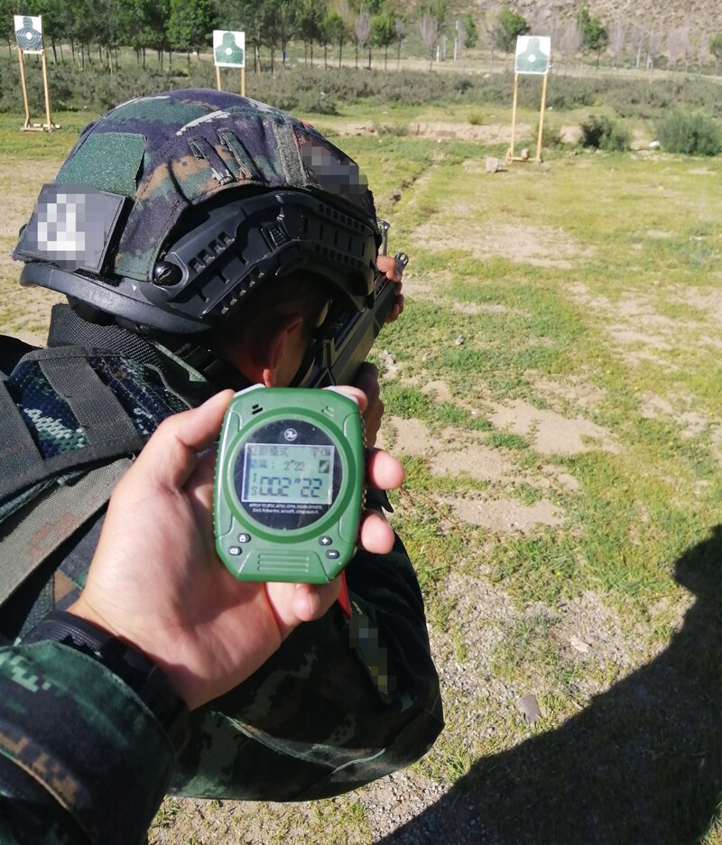Special Pie Shot Timer for Firearm Airsoft IPSC Training Timer Digital Stopwatch Chronograph Watch Timer Counter