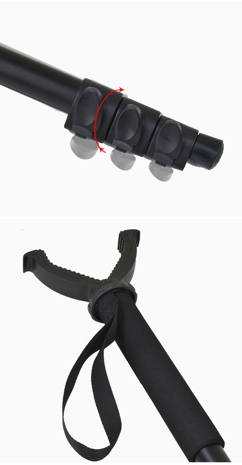 Outdoor Tactical Portable Gun Holder Tripod Rack Bracket Aluminum Alloy Telescopic Rifle Bipod Shooting Hunting Gun Equipment Outdoor Tactical Portable Gun Holder Tripod Rack Bracket Aluminum Alloy Telescopic Rifle Bipod Shooting Hunting Gun Equipment