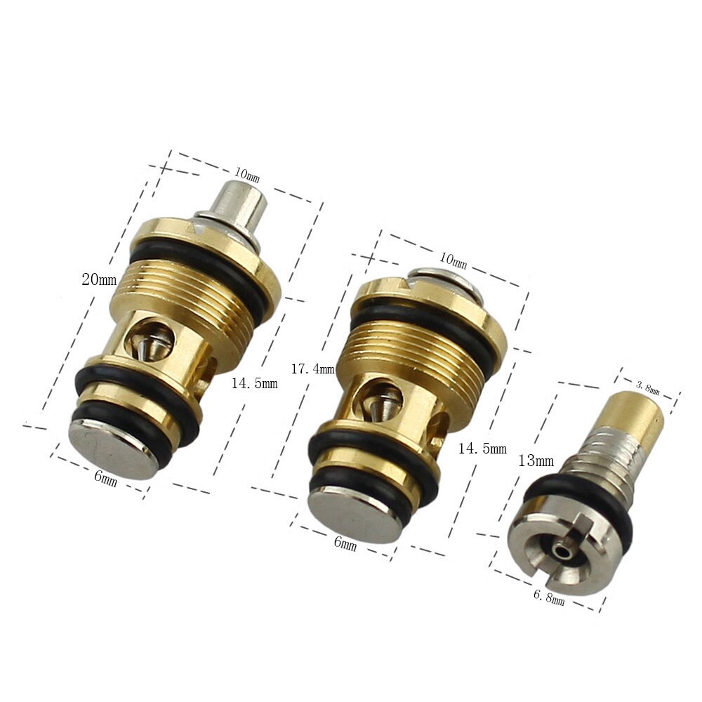 Airsoft Pistol Magazine Intake Valve Gas Outlet Valve Air Fill Valve For WE G17 1911 M9 HICAPA Series