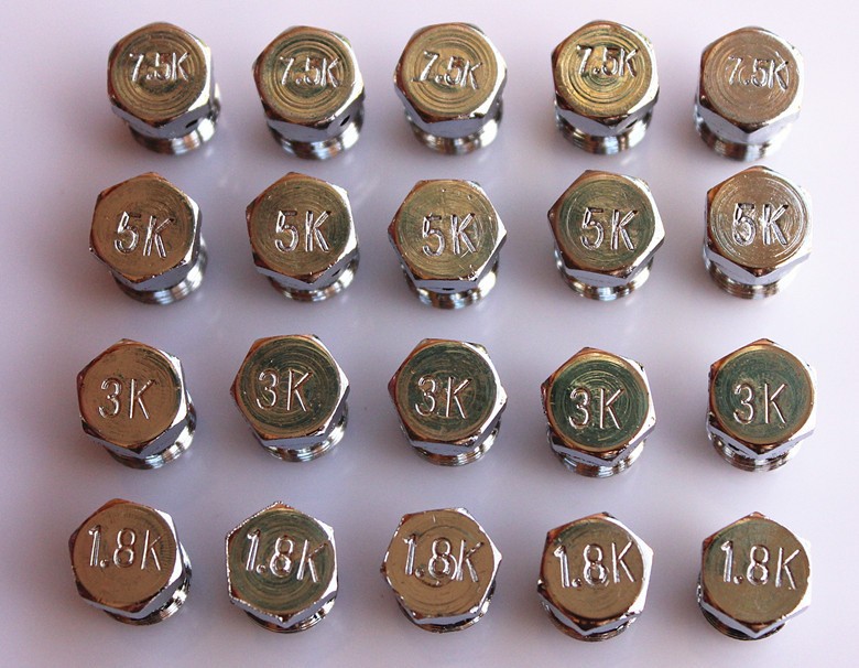 3PCS New Paintball Air Gun Airsoft PCP Air Rifle HPA/CO2 Tank Regulator Valve Burst Disk Disc 1.8K , 3K , 5K , 7.5K