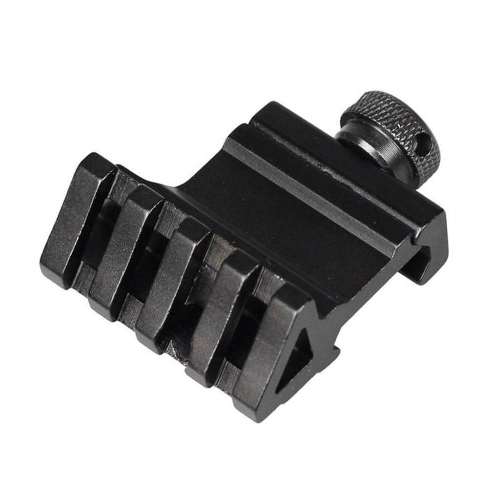 45 Degree Angle Tactical Scope Mount Aluminum 4 Slot Side Rail RTS Sight Rail Airsoft 45mm 20mm Pistol Base Adapter