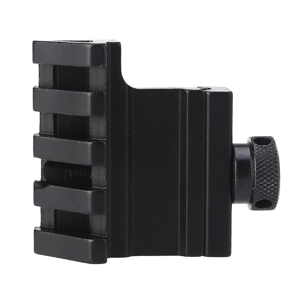 45 Degree Angle Tactical Scope Mount Aluminum 4 Slot Side Rail RTS Sight Rail Airsoft 45mm 20mm Pistol Base Adapter