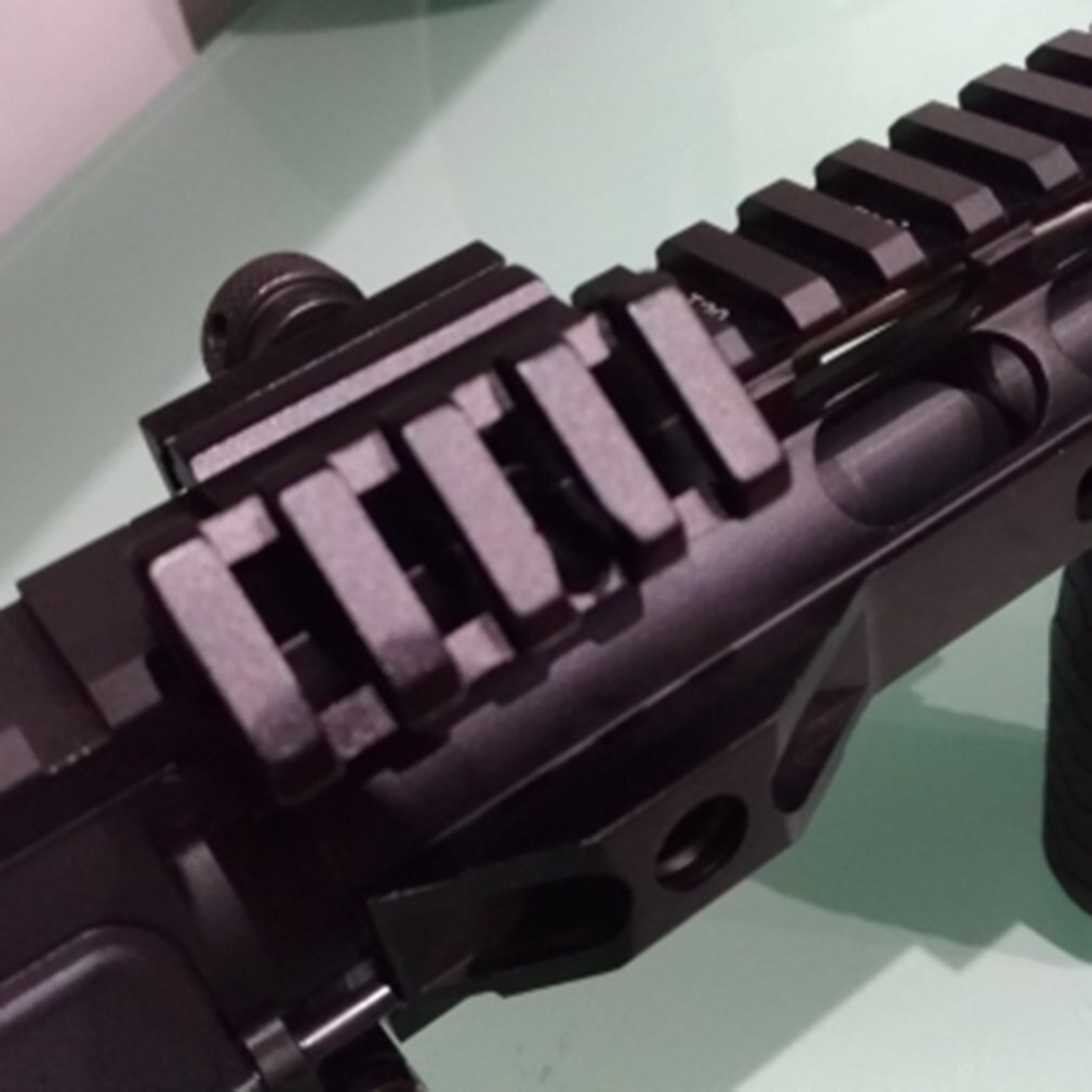 45 Degree Angle Tactical Scope Mount Aluminum 4 Slot Side Rail RTS Sight Rail Airsoft 45mm 20mm Pistol Base Adapter